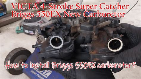 carburetor for briggs and stratton 550ex|victa super catcher 550ex.